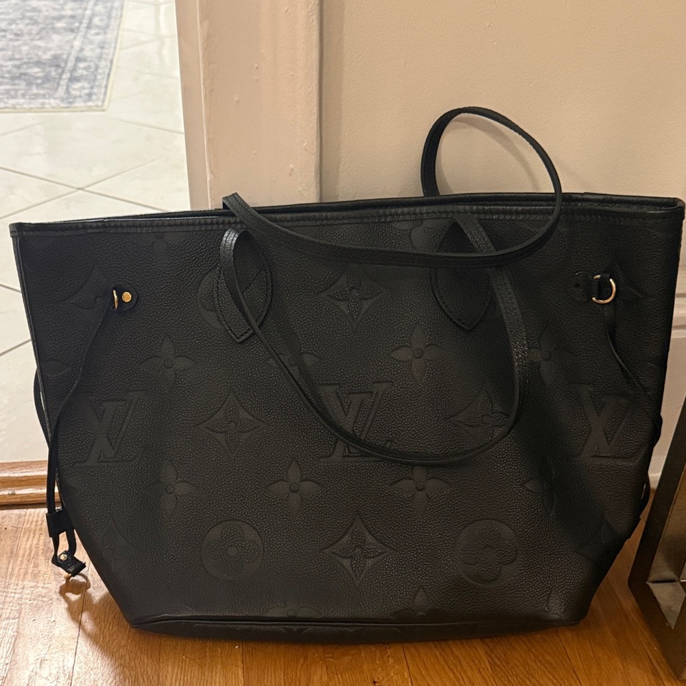Louis Vuitton Monogram Black Tote